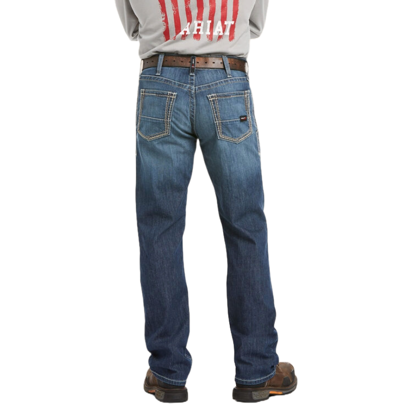 Ariat FR M4 Relaxed Stretch DuraLight Boundary Boot Cut Jean from GME Supply